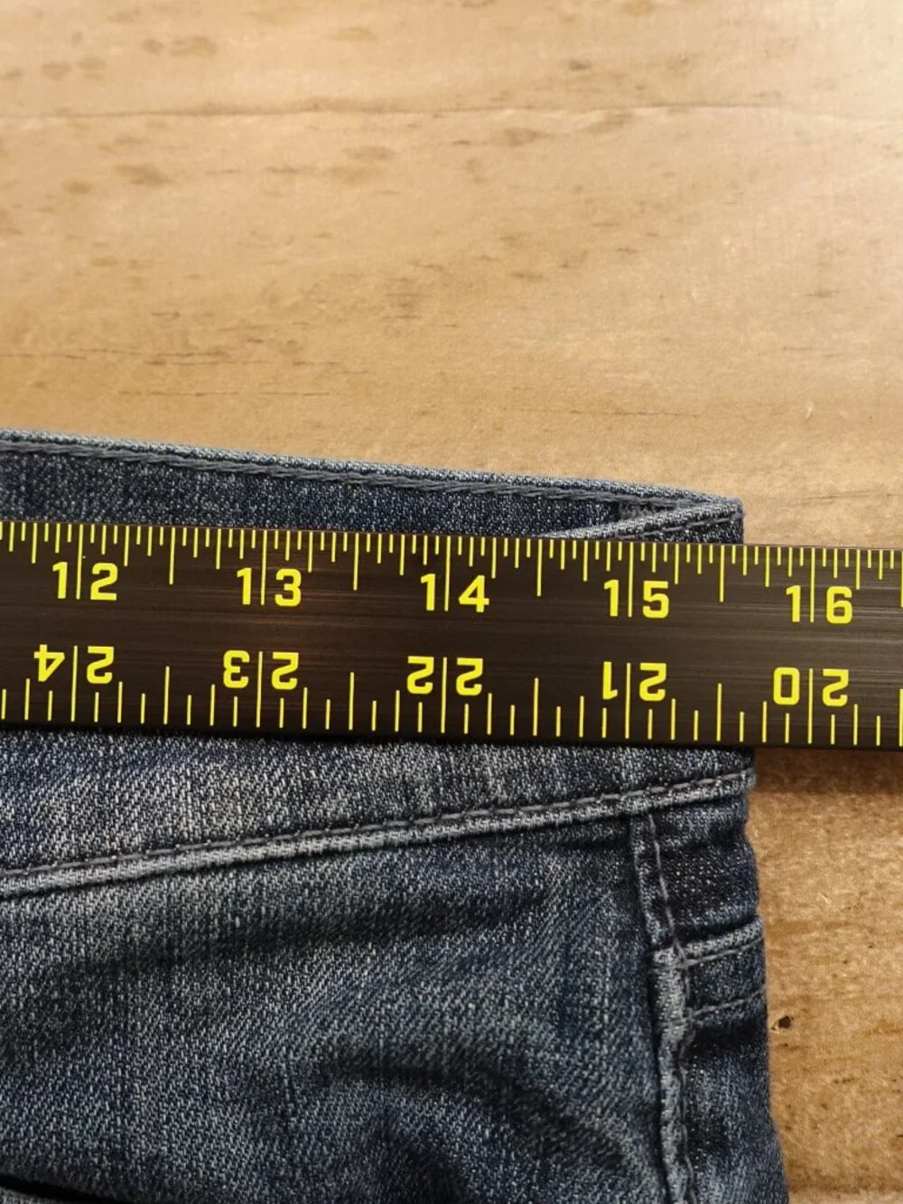 7‎ For All Mankind Slimmy Jeans Men’s 31 Dark Wash Straight Stretch Denim